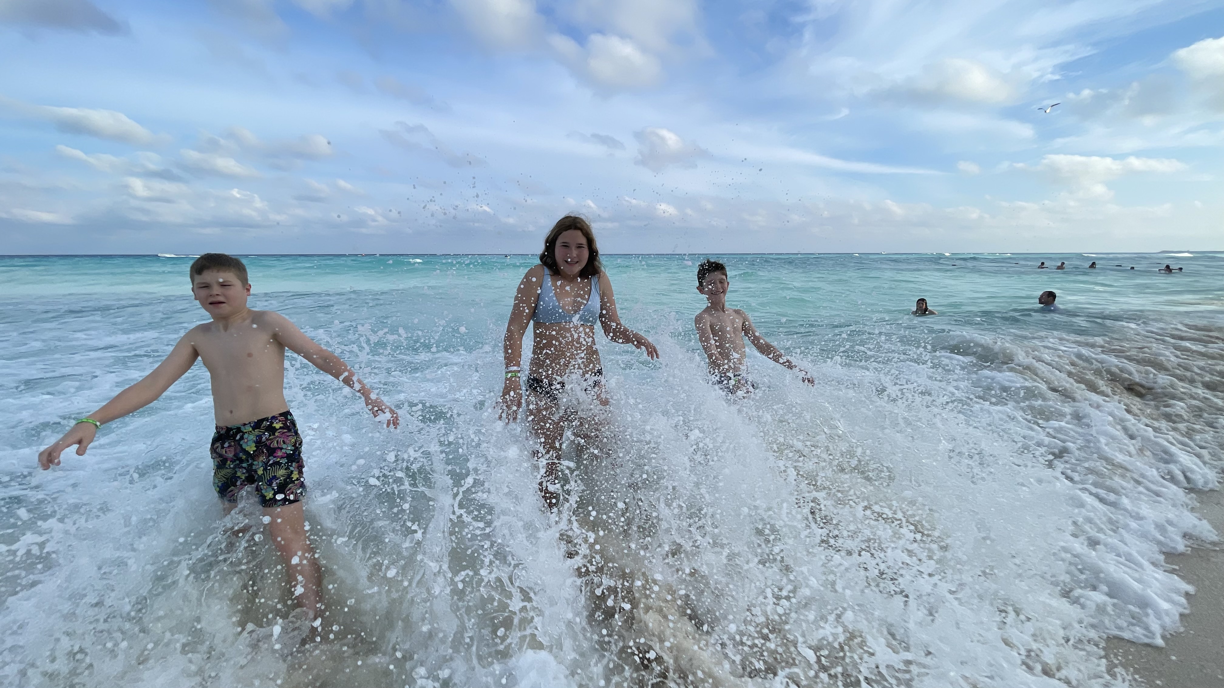 Ocean fun in Cancun